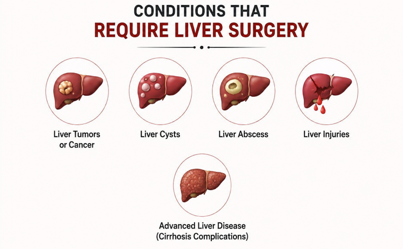 What Conditions Require Liver Surgery in Vadodara?